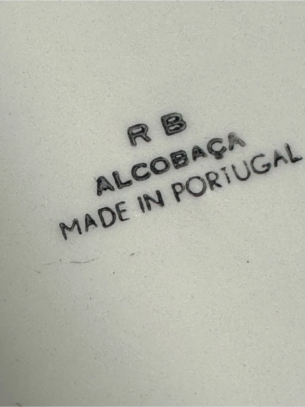 RB Alcobaca Portugal Hand Painted Fruit Plates Set of 3